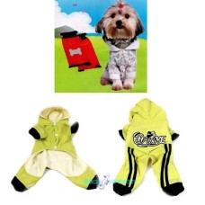 Vestito per canie cani cagnolino tuta impermabile altri modelli in negozio giallo