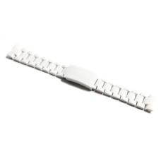 Cinturino in Policarbonato bianco ansa curva 20mm plastica watch strap