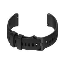 Cinturino per orologio in silicone nero 20mm gomma smartwatch BR42 CINTURINI PER OROLOGI, Cinturini in Gomma Silicone Caucciu' Pvc image