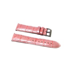   Cinturino orologio guess originale pelle rosa stampa coccodrillo ansa 16mm